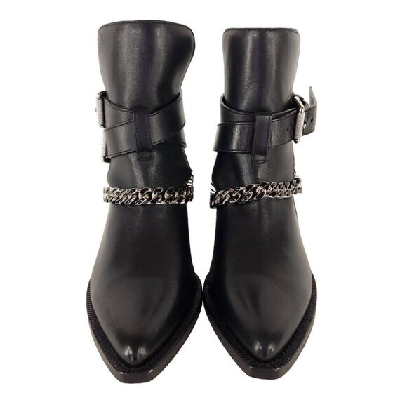 AMIRI Jodhpur Chain Boots 39 US 6 Mens Black Leather ASIS - Picture 4 of 16